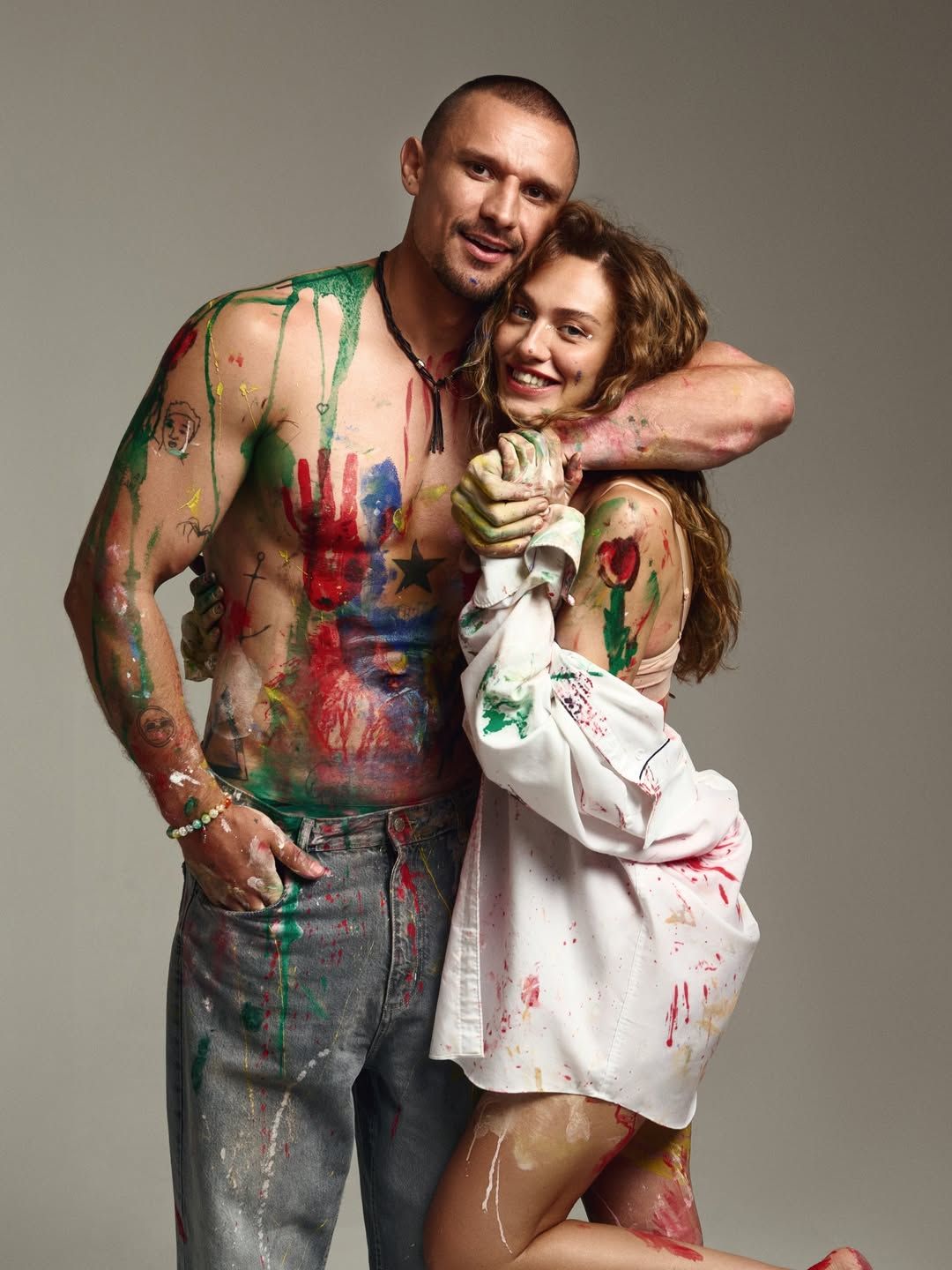 Тарас Цымбалюк и Надин Головчук